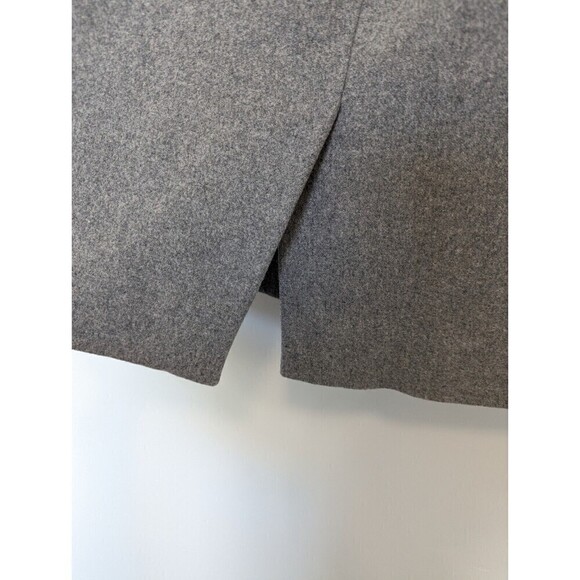 J Crew Wool Blend Skirt Women's Size 0 Gray Pencil Knee Length - Picture 8 of 10